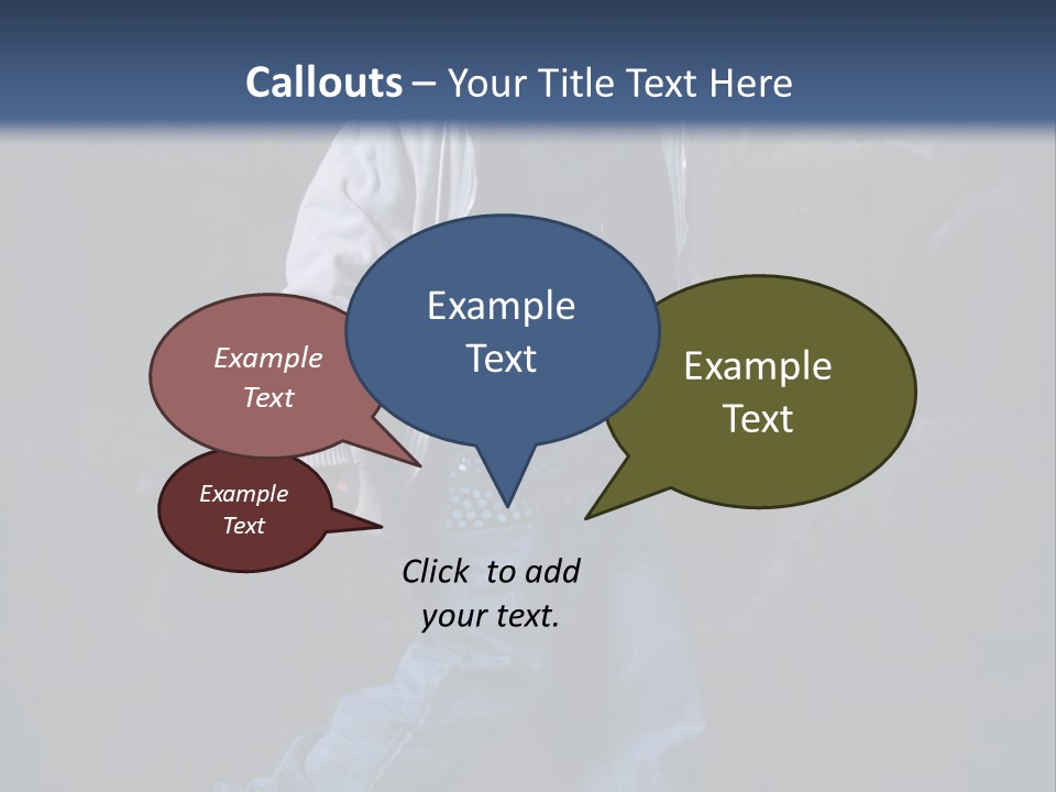 Cute Rap Caucasian PowerPoint Template