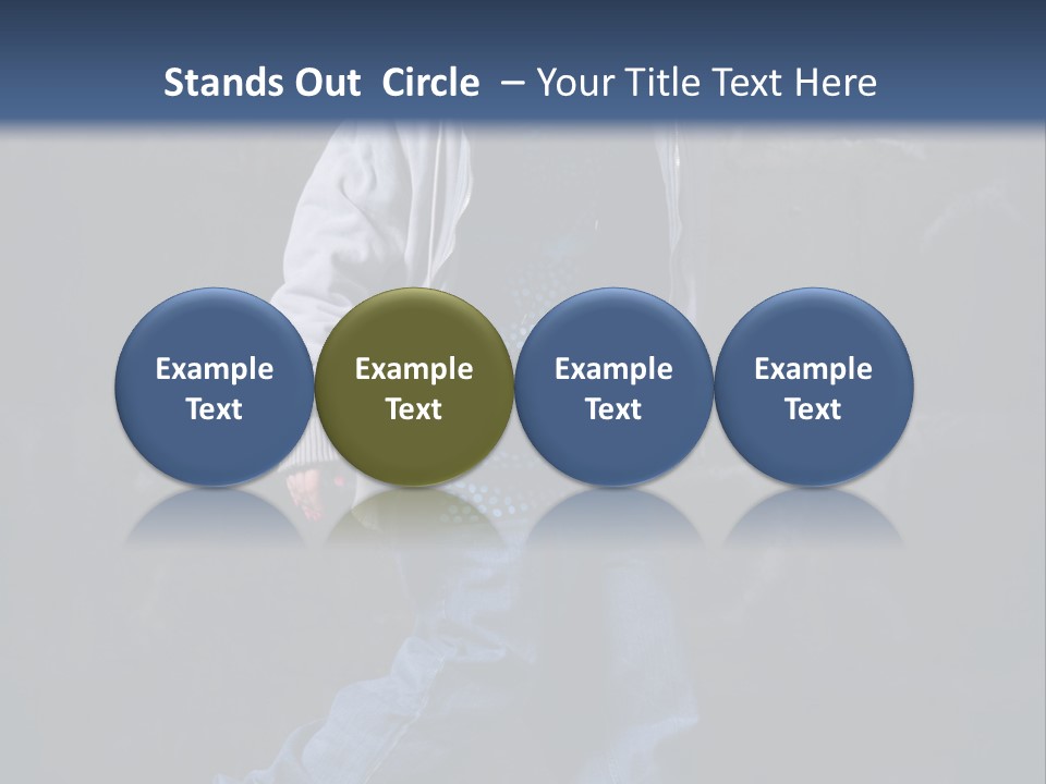 Cute Rap Caucasian PowerPoint Template