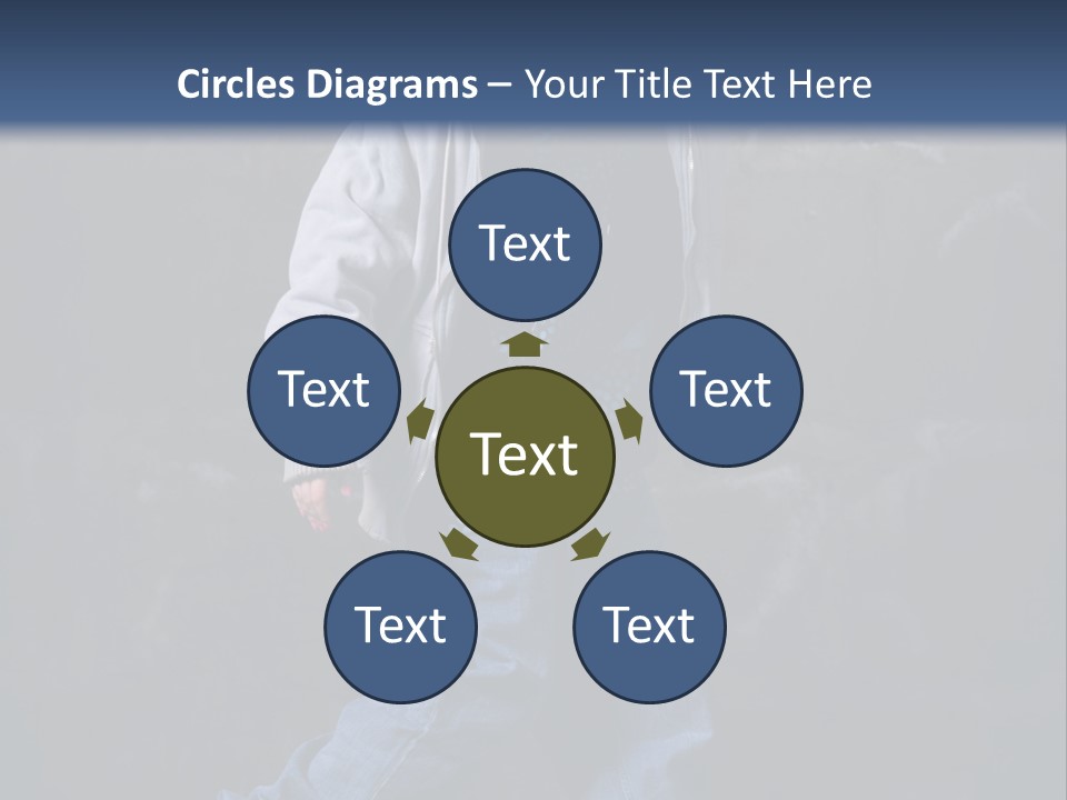 Cute Rap Caucasian PowerPoint Template