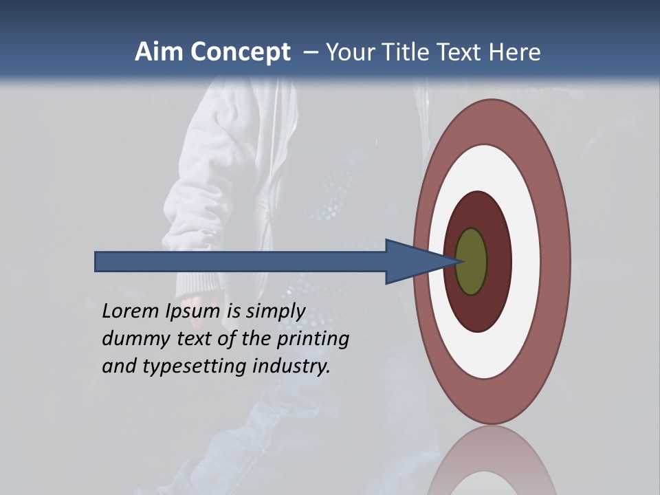 Cute Rap Caucasian PowerPoint Template