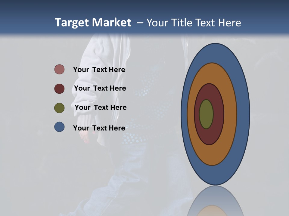 Cute Rap Caucasian PowerPoint Template