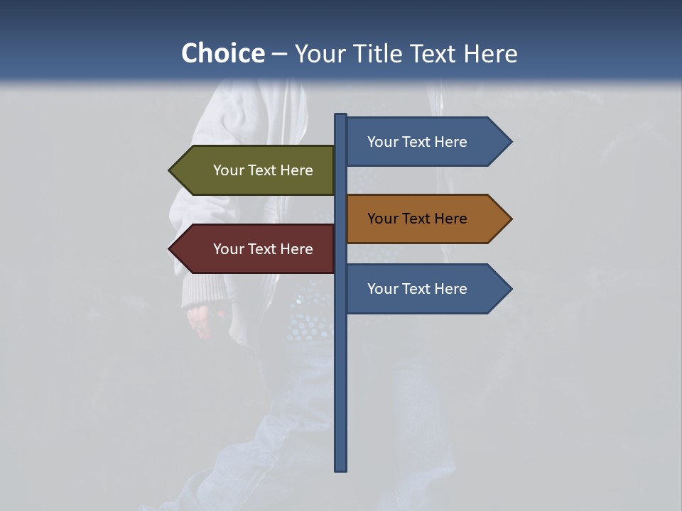 Cute Rap Caucasian PowerPoint Template