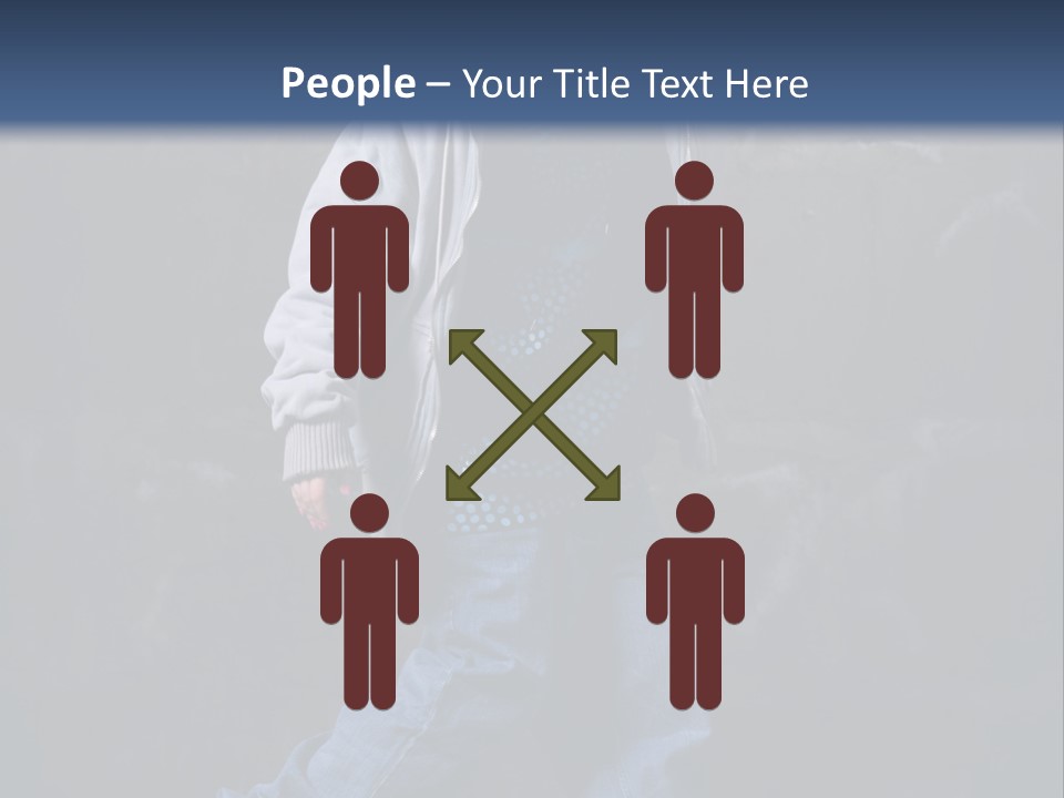 Cute Rap Caucasian PowerPoint Template