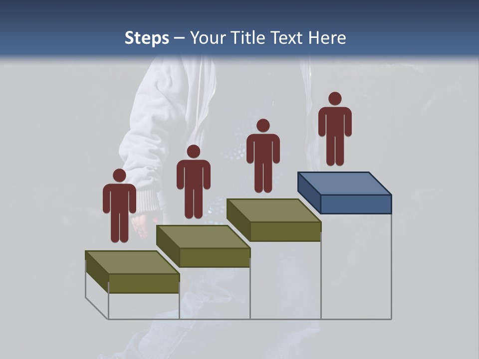 Cute Rap Caucasian PowerPoint Template