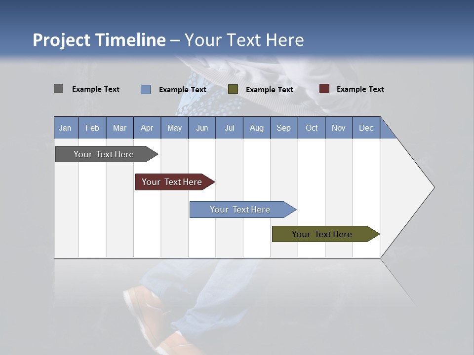 Performer Brick Woman PowerPoint Template