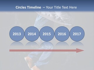 Performer Brick Woman PowerPoint Template