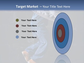 Performer Brick Woman PowerPoint Template