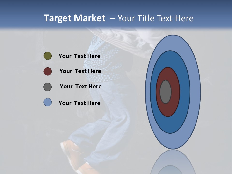 Performer Brick Woman PowerPoint Template