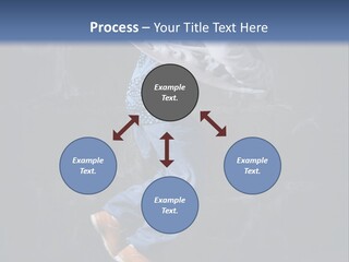 Performer Brick Woman PowerPoint Template