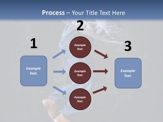 Performer Brick Woman PowerPoint Template