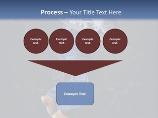 Performer Brick Woman PowerPoint Template