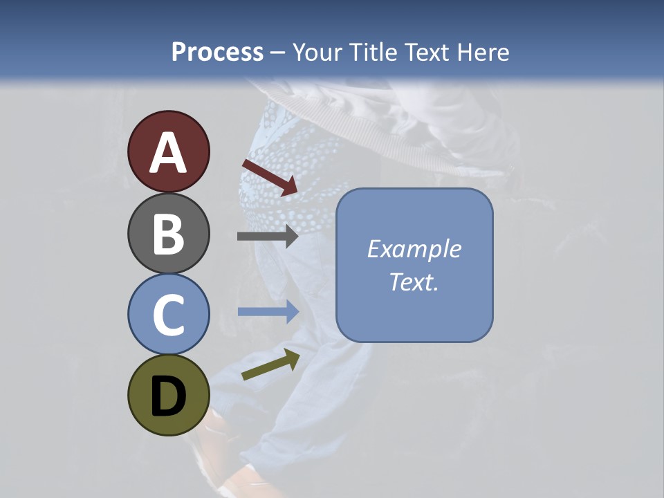 Performer Brick Woman PowerPoint Template