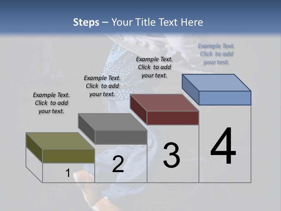 Performer Brick Woman PowerPoint Template