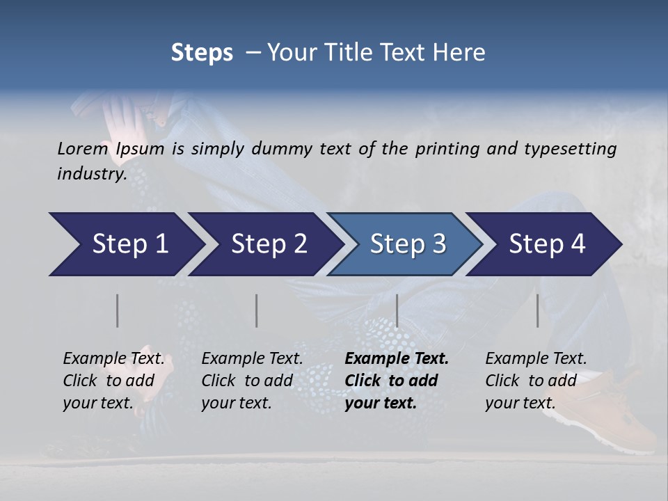 Motion Street Hip PowerPoint Template