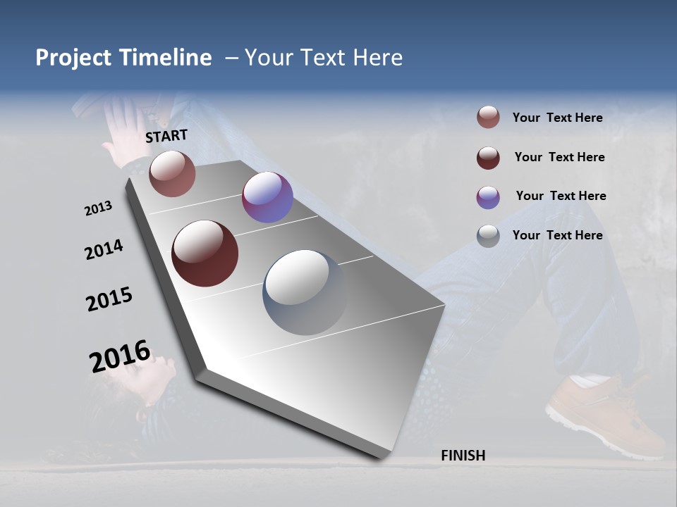 Motion Street Hip PowerPoint Template