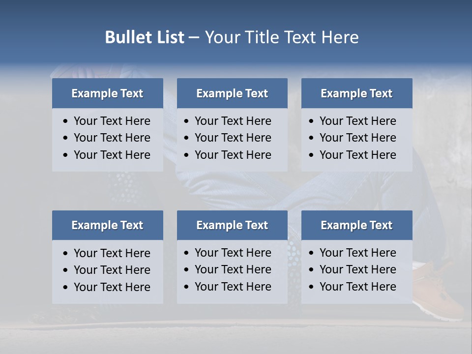 Motion Street Hip PowerPoint Template