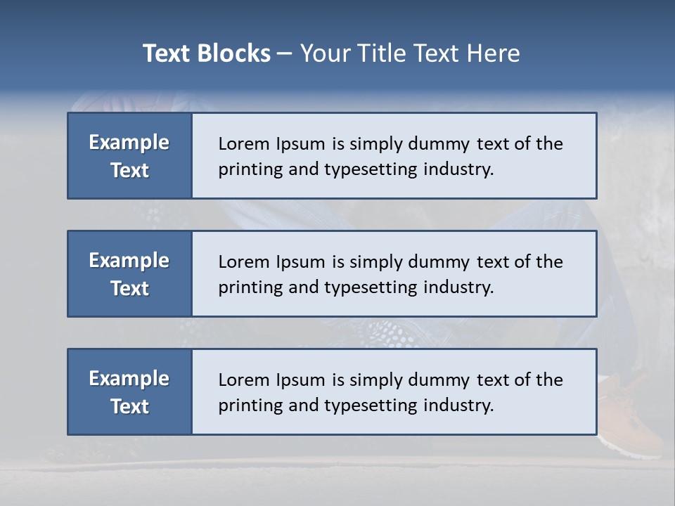 Motion Street Hip PowerPoint Template