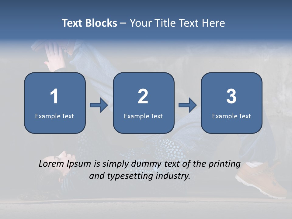 Motion Street Hip PowerPoint Template