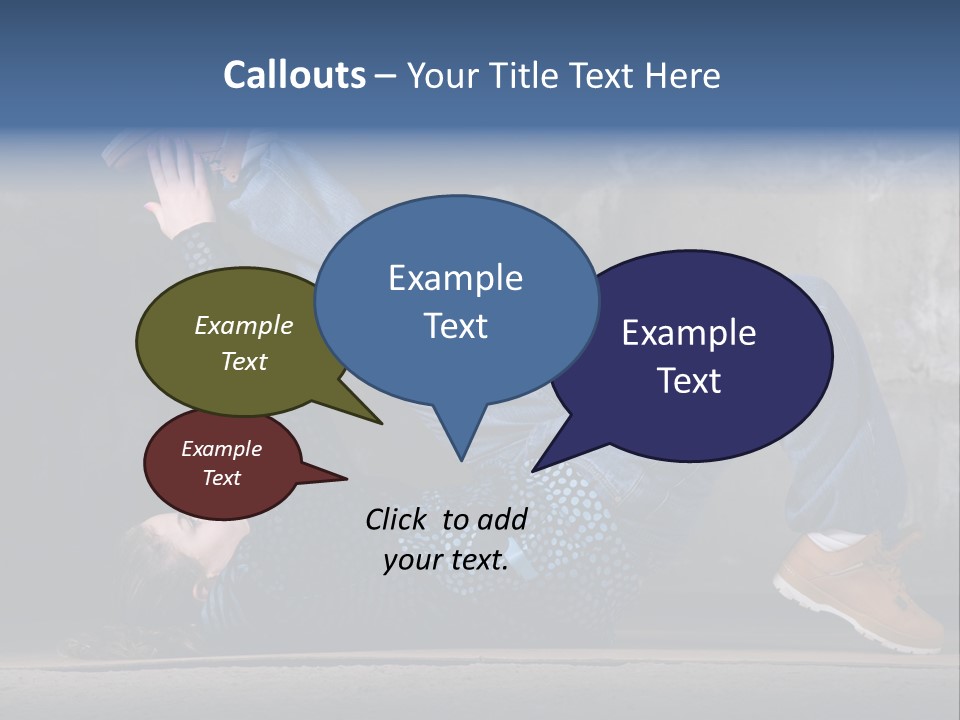 Motion Street Hip PowerPoint Template