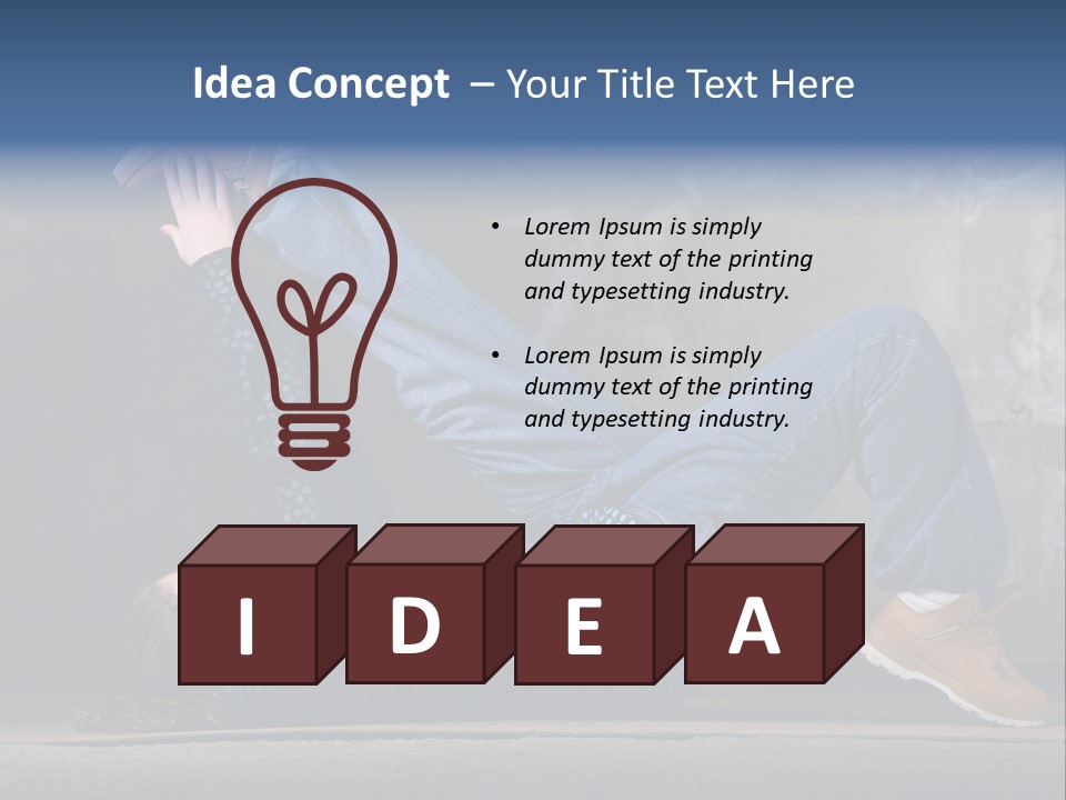 Motion Street Hip PowerPoint Template