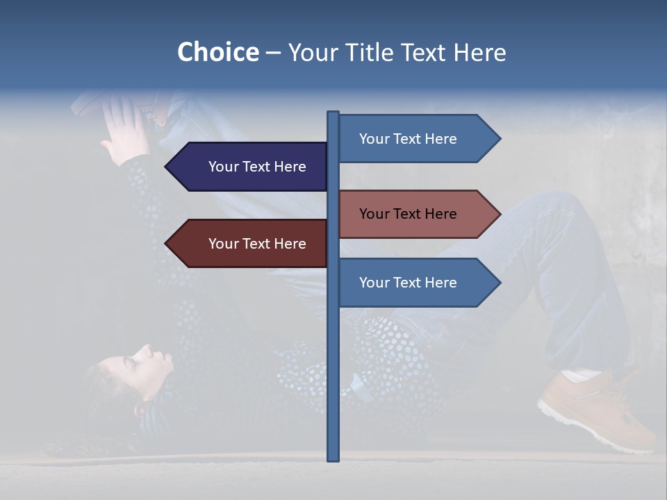 Motion Street Hip PowerPoint Template