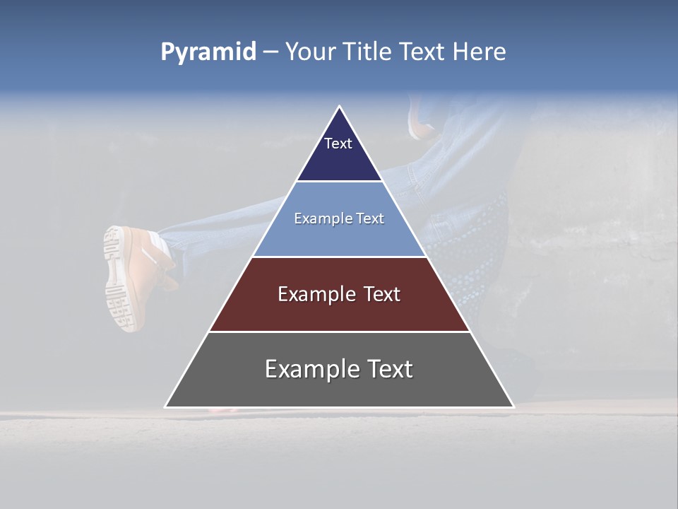 Boots Girl Emotional PowerPoint Template