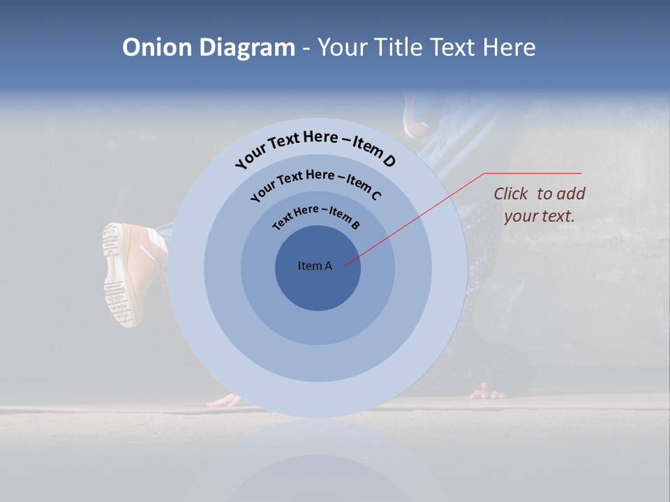 Boots Girl Emotional PowerPoint Template