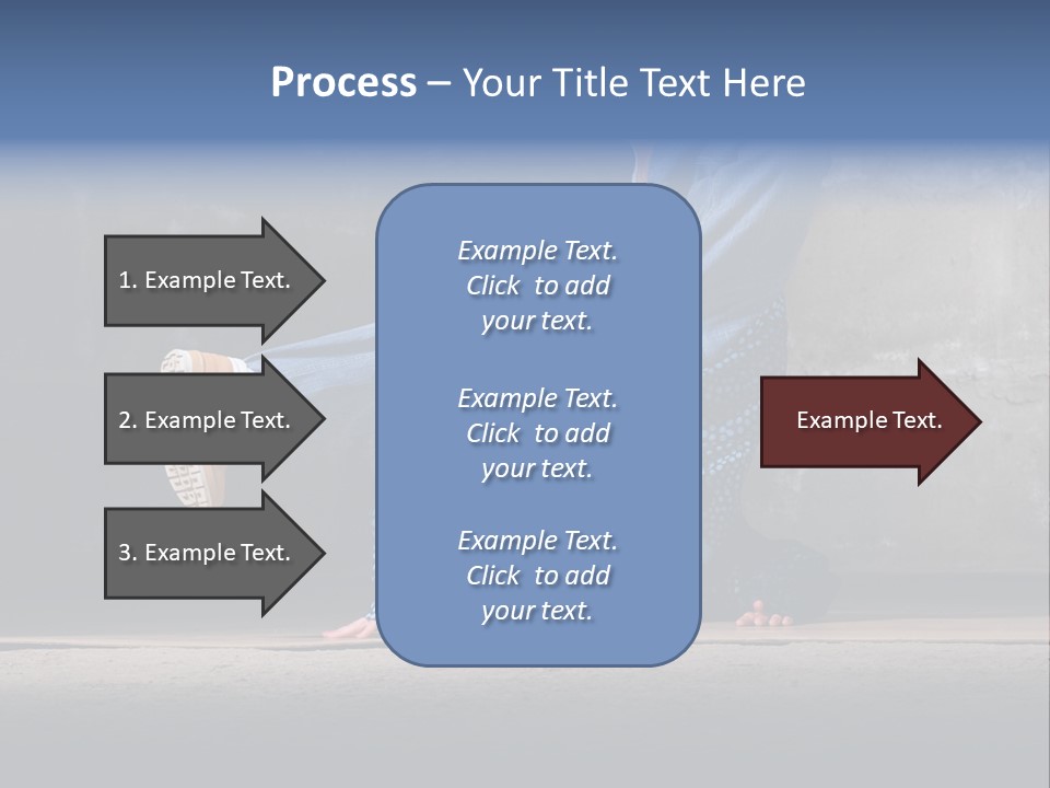 Boots Girl Emotional PowerPoint Template