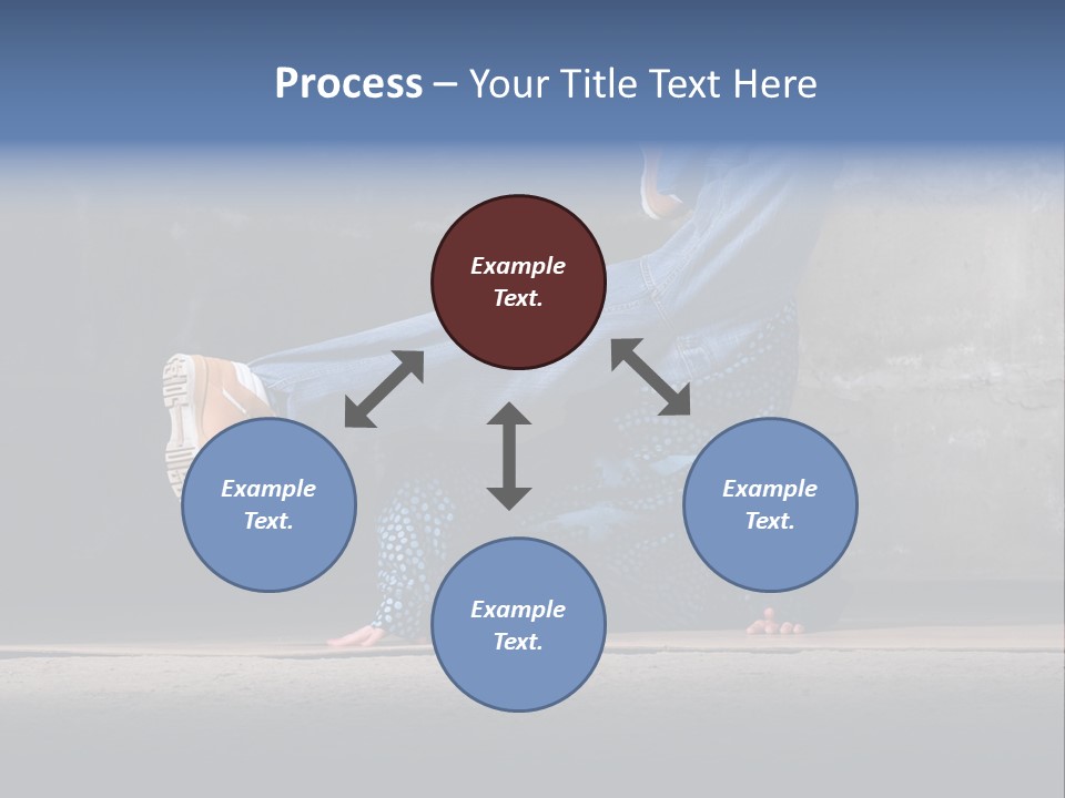 Boots Girl Emotional PowerPoint Template