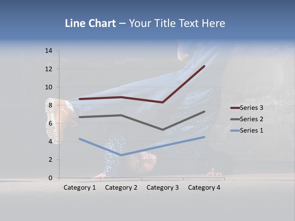 Boots Girl Emotional PowerPoint Template