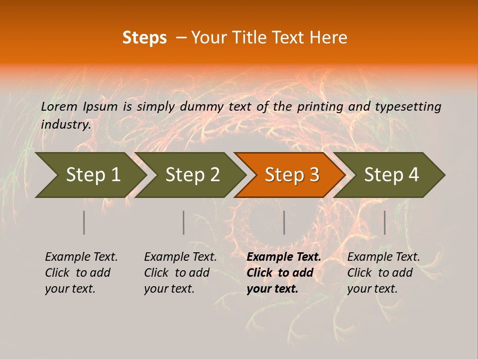 Backdrop Colorful Light PowerPoint Template