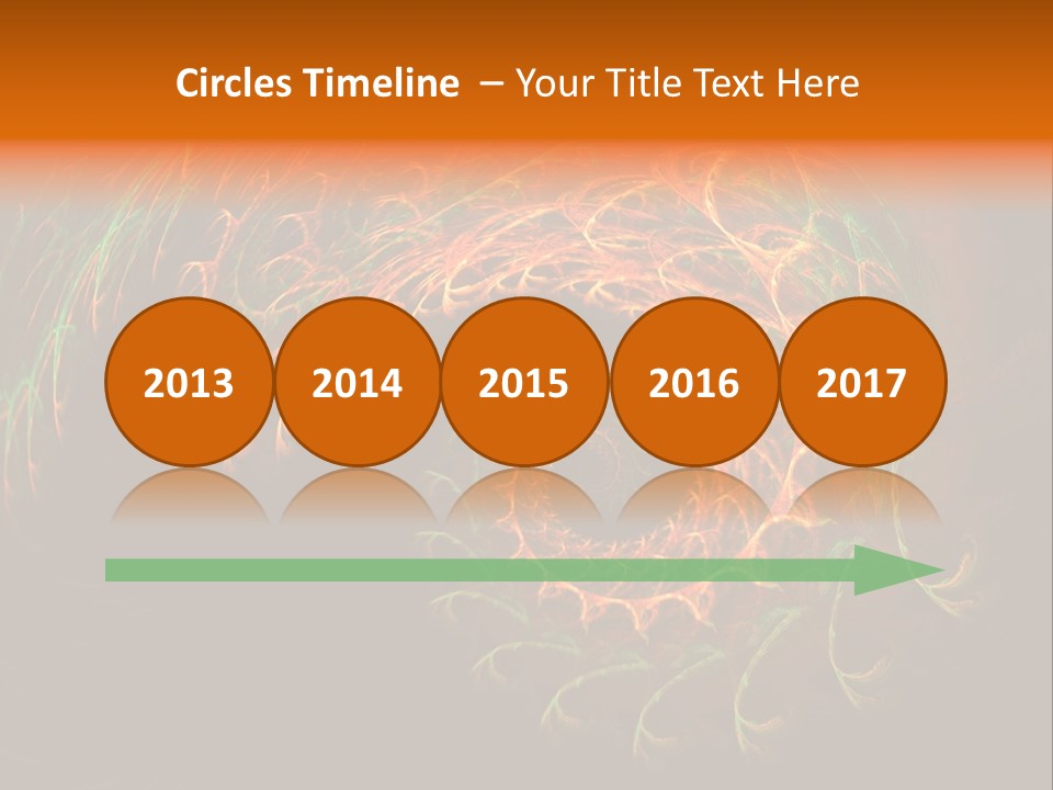 Backdrop Colorful Light PowerPoint Template