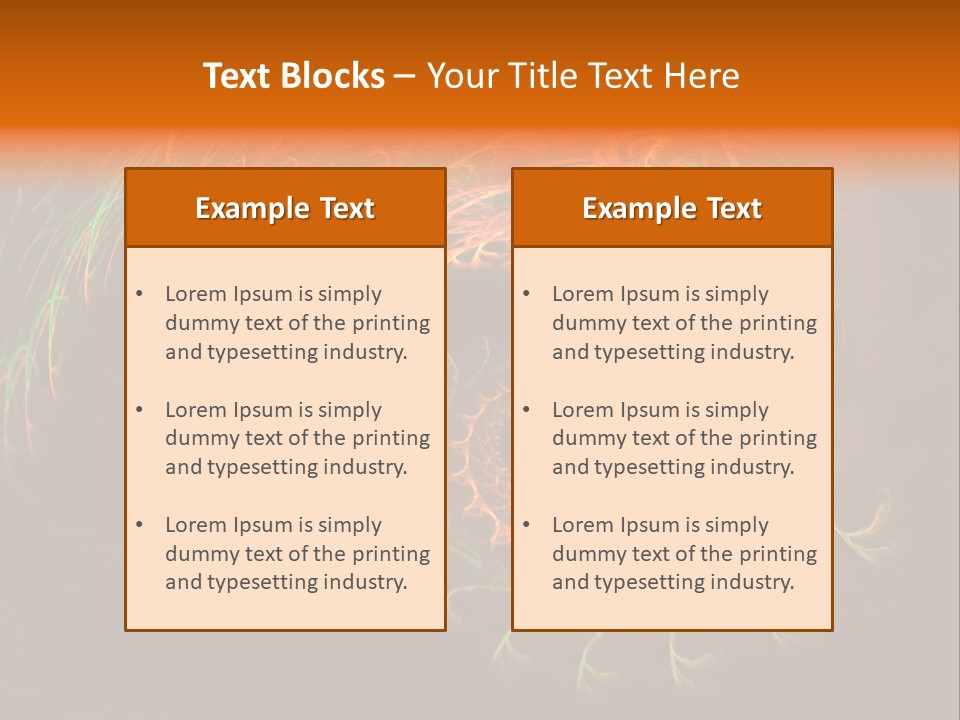 Backdrop Colorful Light PowerPoint Template