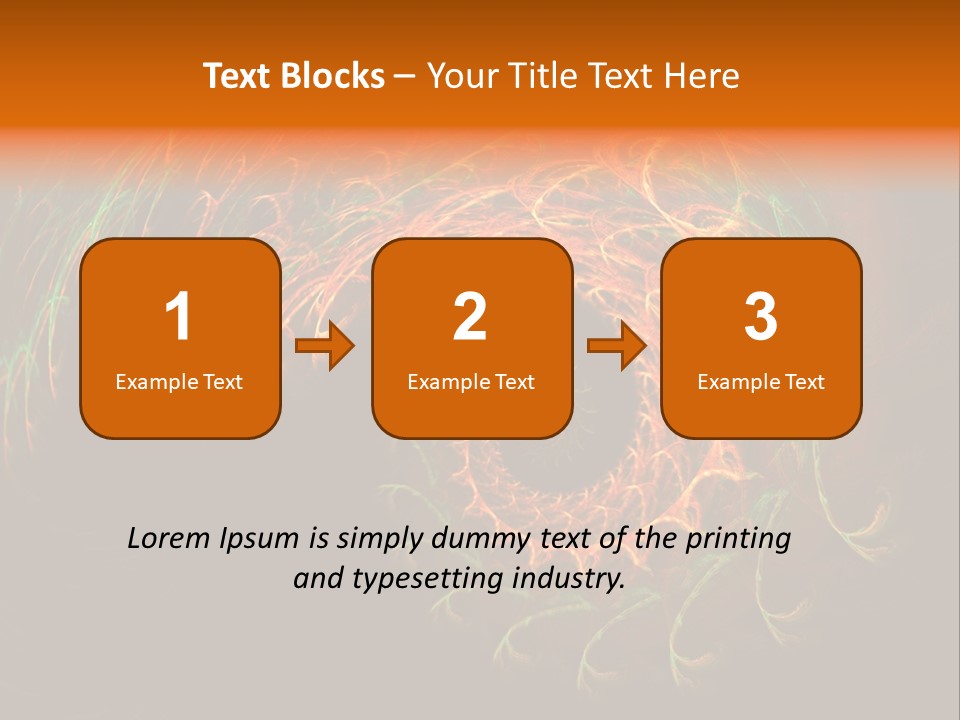 Backdrop Colorful Light PowerPoint Template