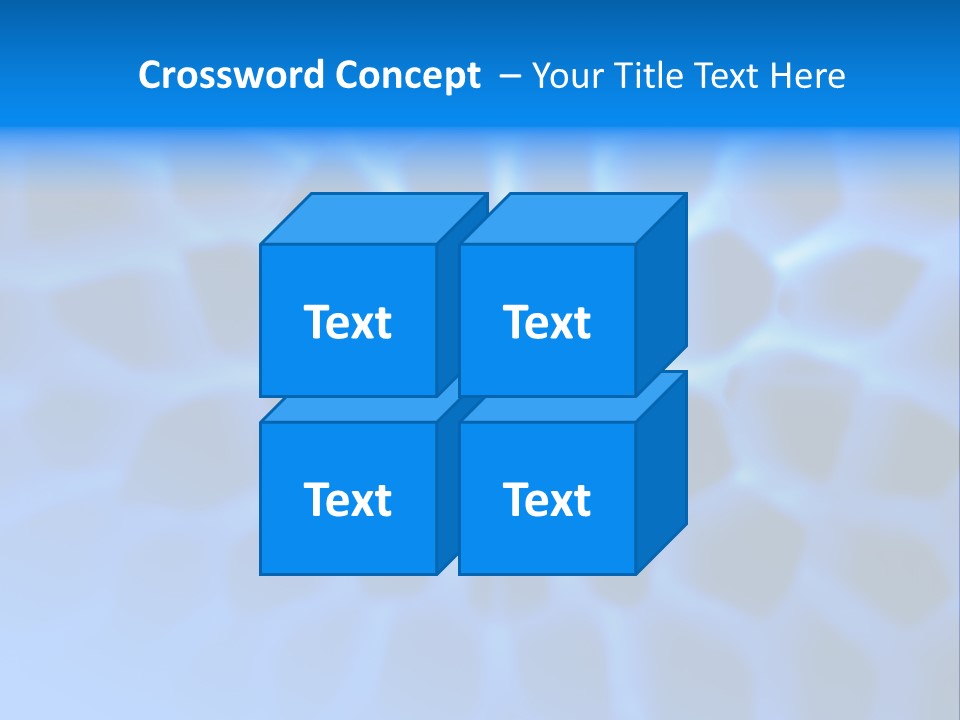 Background Blue Spiral PowerPoint Template