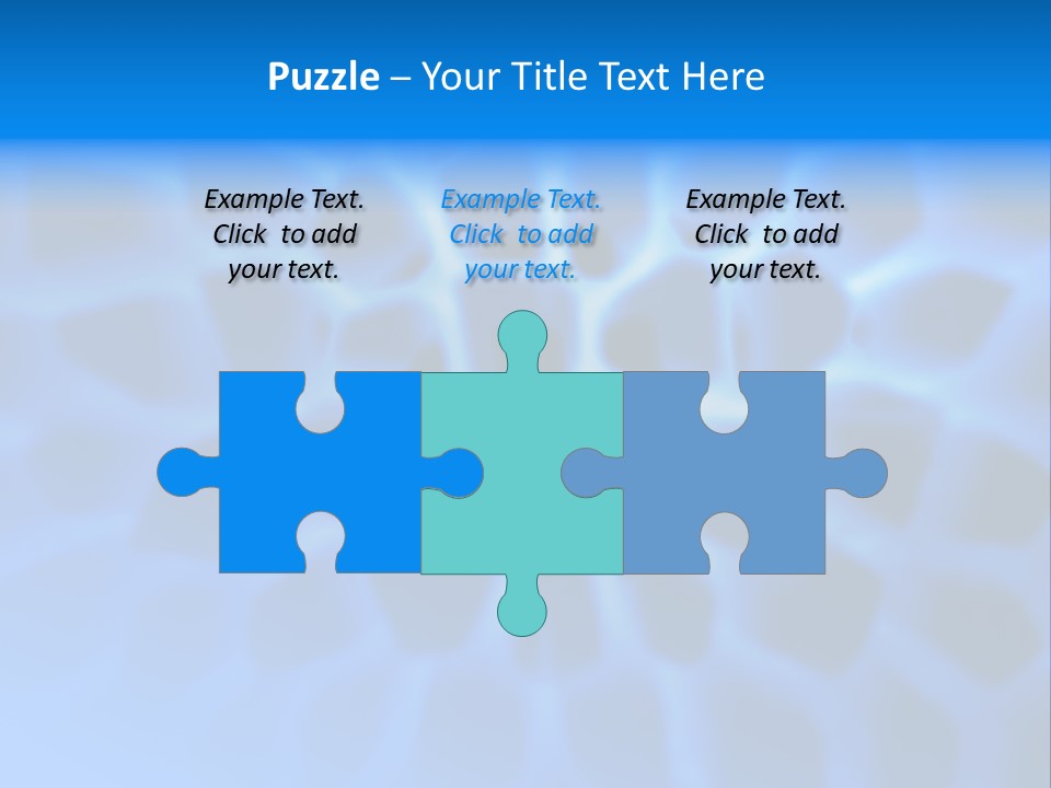 Background Blue Spiral PowerPoint Template