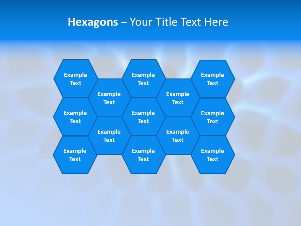 Background Blue Spiral PowerPoint Template