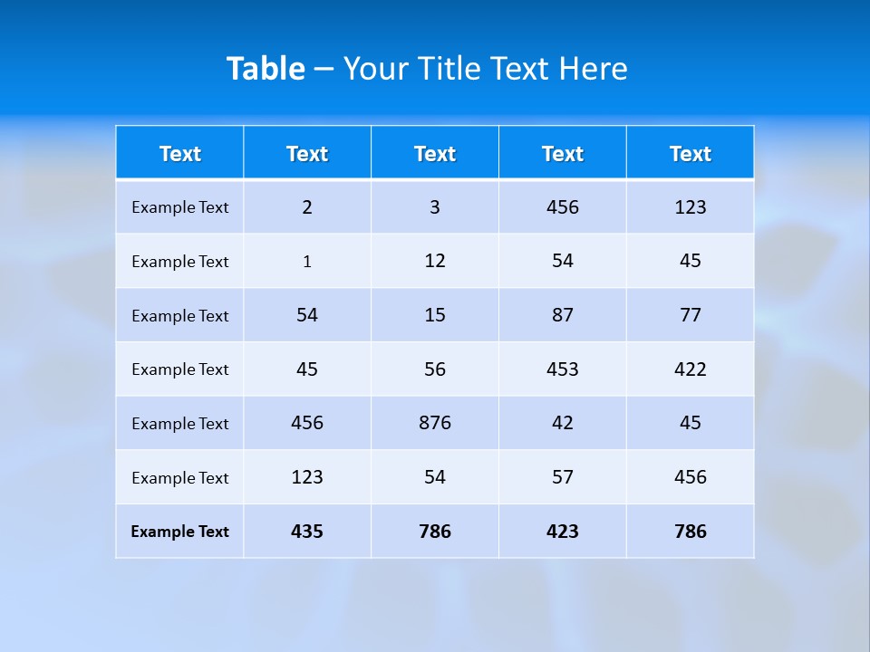 Background Blue Spiral PowerPoint Template