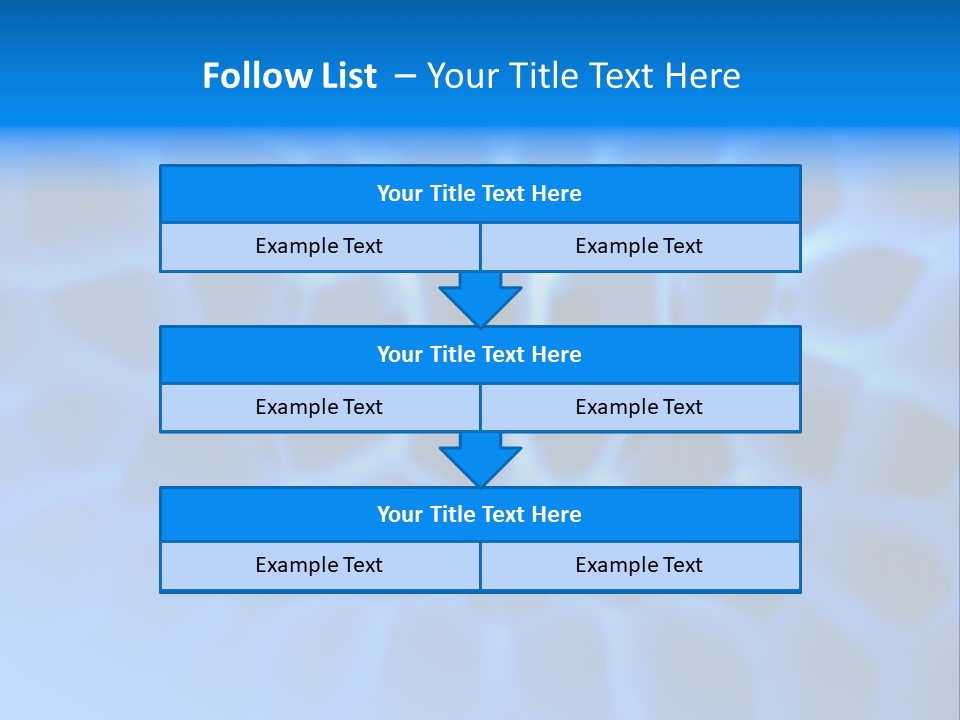 Background Blue Spiral PowerPoint Template