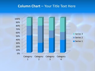 Background Blue Spiral PowerPoint Template