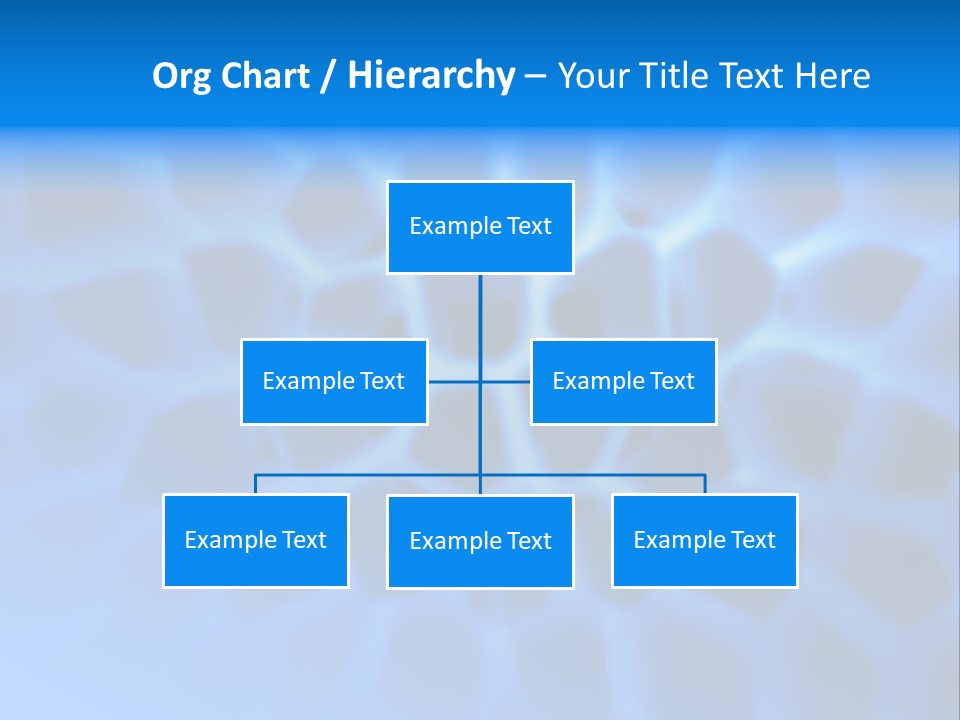 Background Blue Spiral PowerPoint Template