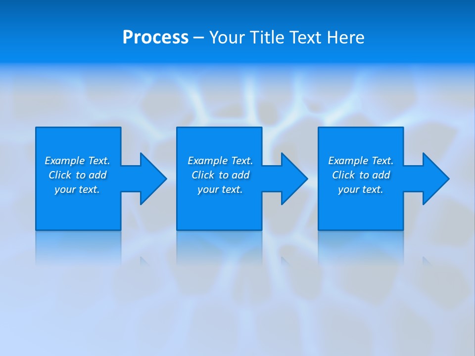 Background Blue Spiral PowerPoint Template