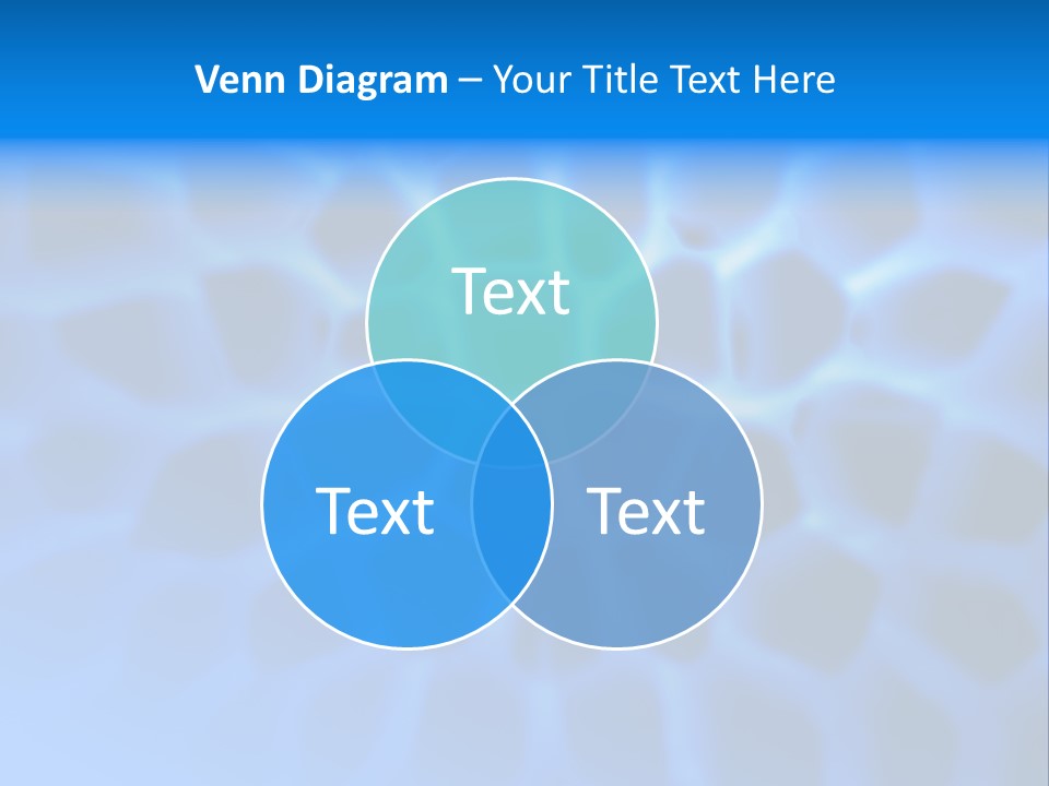 Background Blue Spiral PowerPoint Template