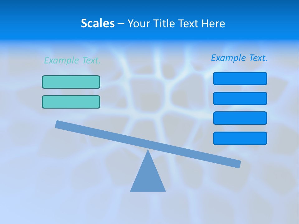 Background Blue Spiral PowerPoint Template
