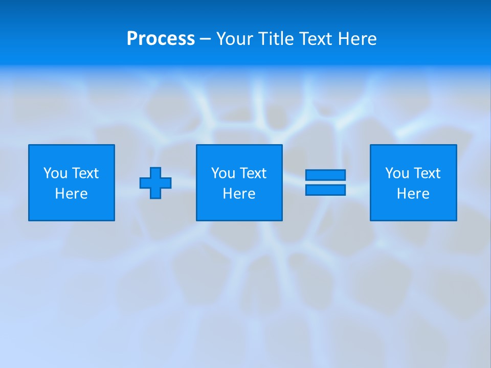 Background Blue Spiral PowerPoint Template