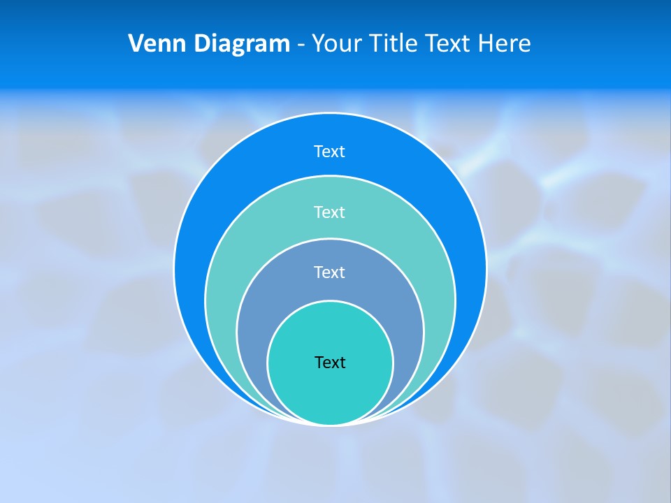 Background Blue Spiral PowerPoint Template