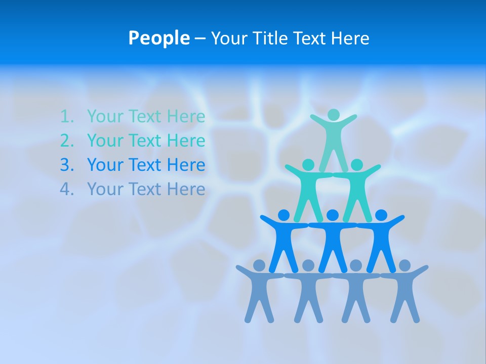 Background Blue Spiral PowerPoint Template