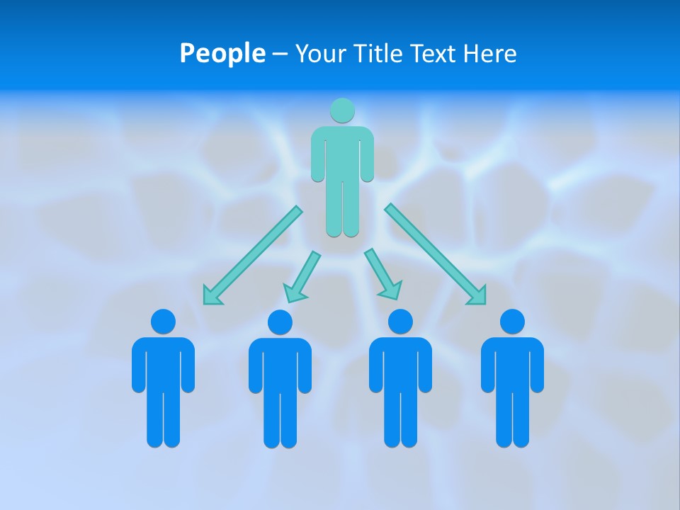 Background Blue Spiral PowerPoint Template