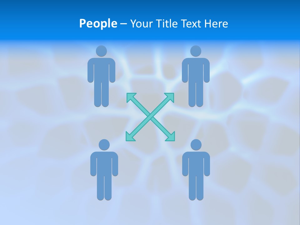 Background Blue Spiral PowerPoint Template