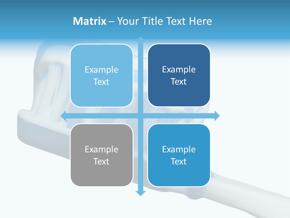 Healthily Toothpaste Brush PowerPoint Template